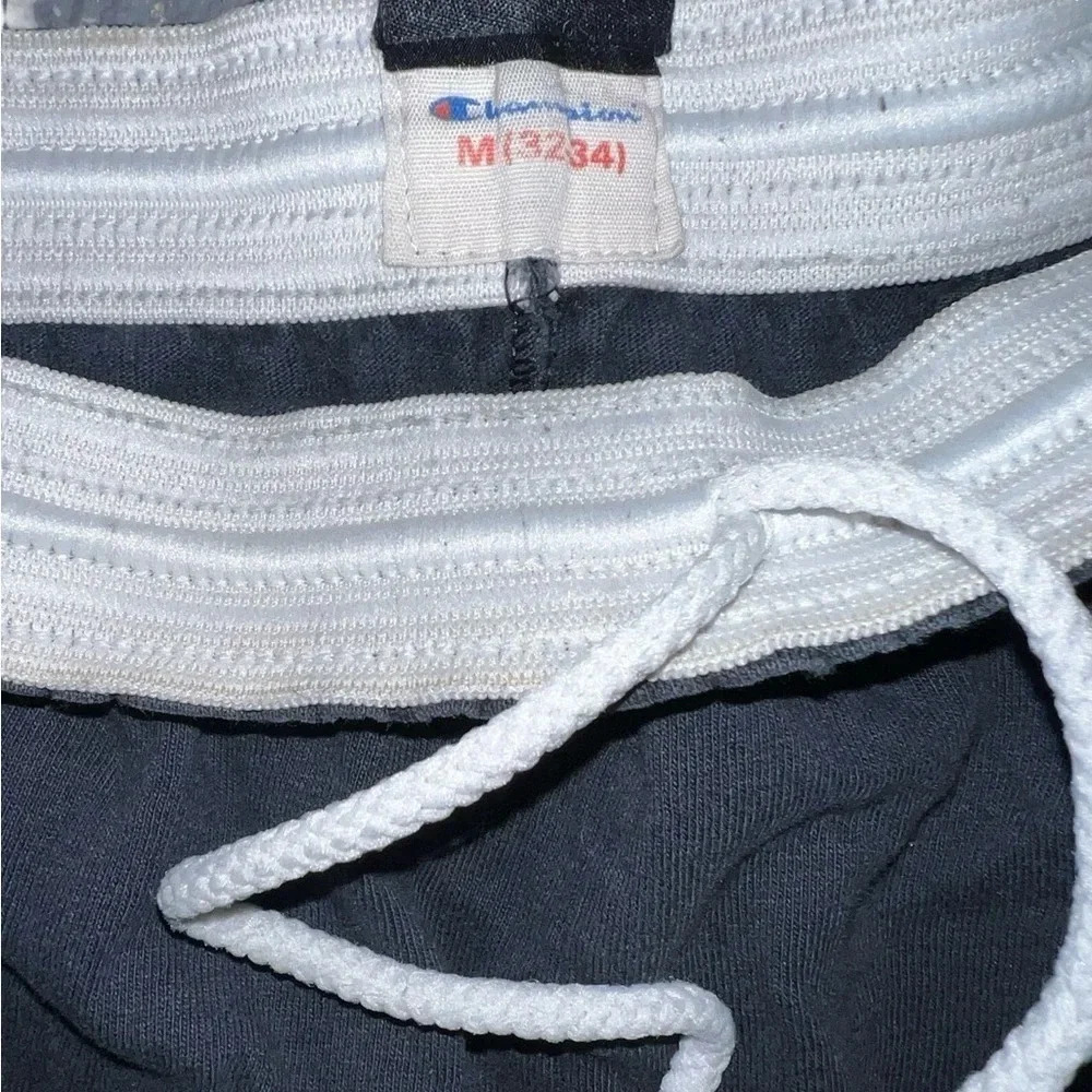 Champion Athletic Shorts Black New York only fashion brand exclusive rare - Picture 3 of 5